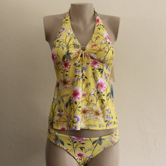 Lucky Brand Cruisin Coronado Tankini Set - Picture 2 of 8